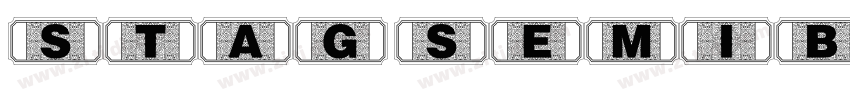 Stag Semibold字体转换